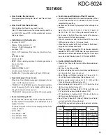 Предварительный просмотр 11 страницы Kenwood KDC-8024 Service Manual