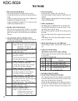 Предварительный просмотр 12 страницы Kenwood KDC-8024 Service Manual