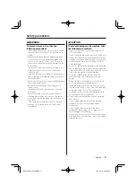 Предварительный просмотр 3 страницы Kenwood KDC-8026 Instruction Manual