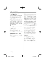 Предварительный просмотр 4 страницы Kenwood KDC-8026 Instruction Manual