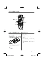 Предварительный просмотр 29 страницы Kenwood KDC-8026 Instruction Manual