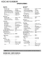 Preview for 25 page of Kenwood KDC-8080R Service Manual