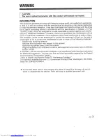 Предварительный просмотр 3 страницы Kenwood KDC-82 Instruction Manual