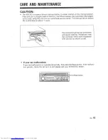 Предварительный просмотр 15 страницы Kenwood KDC-82 Instruction Manual