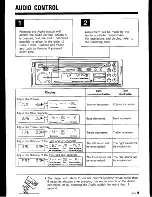 Предварительный просмотр 9 страницы Kenwood KDC-85R Instruction Manual