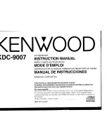 Preview for 1 page of Kenwood KDC-9007 Instruction Manual