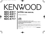 Preview for 1 page of Kenwood KDC-9017 Instruction Manual