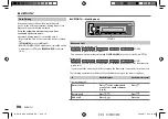 Preview for 22 page of Kenwood KDC-BT22 Instruction Manual