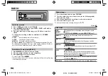 Preview for 10 page of Kenwood KDC-BT265U Instruction Manual