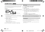 Preview for 18 page of Kenwood KDC-BT282U Instruction Manual