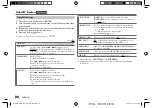 Preview for 20 page of Kenwood KDC-BT282U Instruction Manual