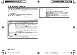 Preview for 22 page of Kenwood KDC-BT282U Instruction Manual