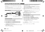 Preview for 34 page of Kenwood KDC-BT282U Instruction Manual