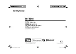 Preview for 1 page of Kenwood KDC-BT33U Instruction Manual