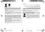 Предварительный просмотр 2 страницы Kenwood KDC-BT35U Instruction Manual