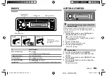 Предварительный просмотр 5 страницы Kenwood KDC-BT35U Instruction Manual