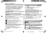 Preview for 10 page of Kenwood KDC-BT362U Instruction Manual