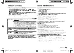 Preview for 23 page of Kenwood KDC-BT362U Instruction Manual