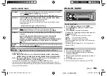 Preview for 11 page of Kenwood KDC-BT39DAB Instruction Manual