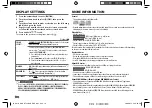 Preview for 22 page of Kenwood KDC-BT39DAB Instruction Manual