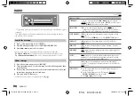 Preview for 12 page of Kenwood KDC-BT430U Instruction Manual