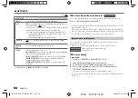 Preview for 24 page of Kenwood KDC-BT430U Instruction Manual