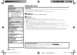 Preview for 42 page of Kenwood KDC-BT430U Instruction Manual