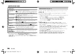 Preview for 60 page of Kenwood KDC-BT430U Instruction Manual