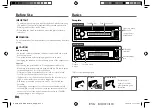 Preview for 14 page of Kenwood KDC- BT440U Manual