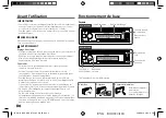 Preview for 22 page of Kenwood KDC- BT440U Manual