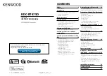 Kenwood KDC-BT47SD Instruction Manual preview