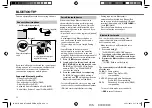 Preview for 16 page of Kenwood KDC-BT48DAB Instruction Manual