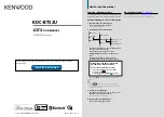 Preview for 1 page of Kenwood KDC-BT52U Instruction Manual