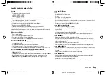 Preview for 75 page of Kenwood KDC-BT562U Instruction Manual