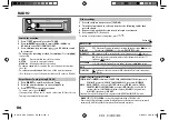 Preview for 10 page of Kenwood KDC-BT565U Instruction Manual