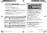 Preview for 11 page of Kenwood KDC-BT568U Instruction Manual