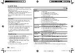 Preview for 20 page of Kenwood KDC-BT568U Instruction Manual