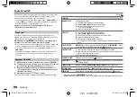 Preview for 56 page of Kenwood KDC-BT568U Instruction Manual