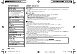 Preview for 94 page of Kenwood KDC-BT572U Instruction Manual