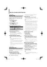 Preview for 8 page of Kenwood KDC-BT645U Instruction Manual