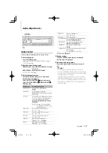 Preview for 17 page of Kenwood KDC-BT645U Instruction Manual