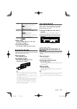 Preview for 21 page of Kenwood KDC-BT645U Instruction Manual