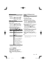 Preview for 61 page of Kenwood KDC-BT645U Instruction Manual