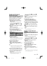 Preview for 65 page of Kenwood KDC-BT645U Instruction Manual