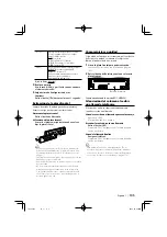 Preview for 105 page of Kenwood KDC-BT645U Instruction Manual