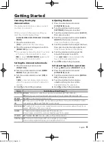 Preview for 5 page of Kenwood KDC-BT652U Instruction Manual