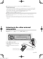 Preview for 9 page of Kenwood KDC-BT652U Instruction Manual