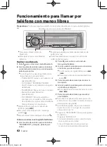 Preview for 82 page of Kenwood KDC-BT652U Instruction Manual