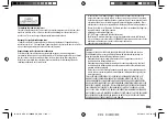 Preview for 3 page of Kenwood kdc-bt700dab Manual For Use And Installation