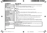 Preview for 4 page of Kenwood kdc-bt700dab Manual For Use And Installation